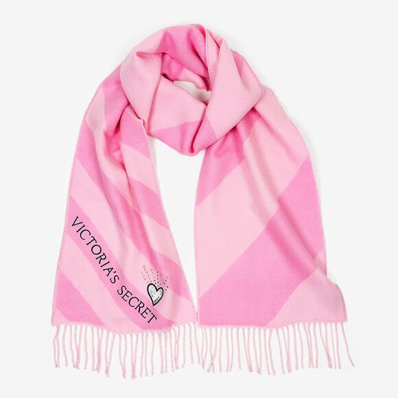 Victoria’s Secret Striped Scarf - Picture 1 of 3